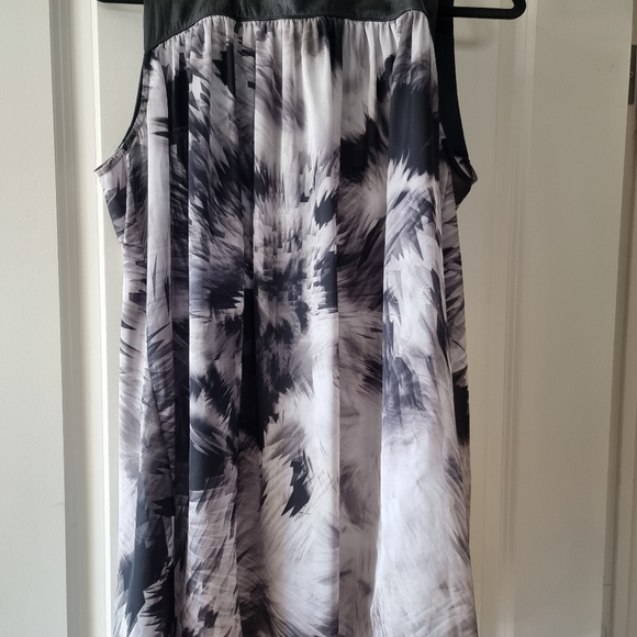 Ted Baker Dress/Top with Leather - Picture 10 of 12